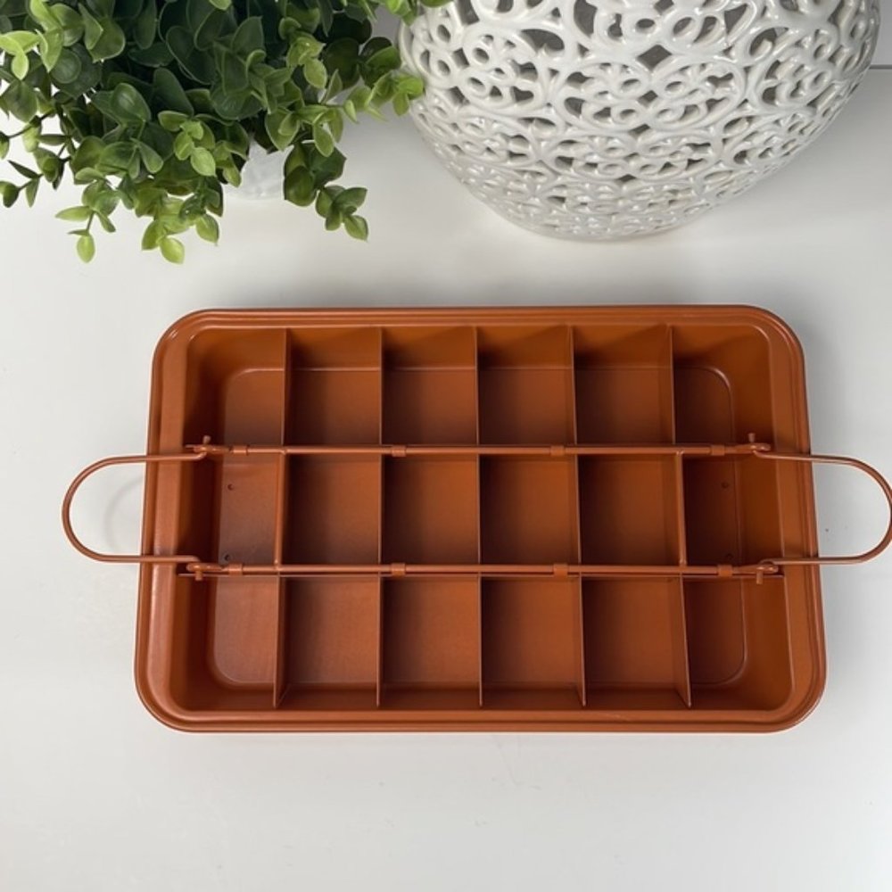 NON Stick Divided Brownie Baking Pan